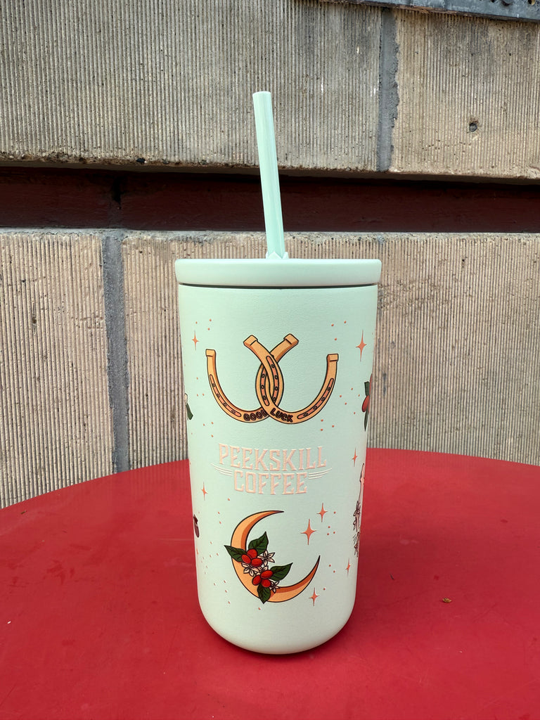 16oz Tumbler with Straw